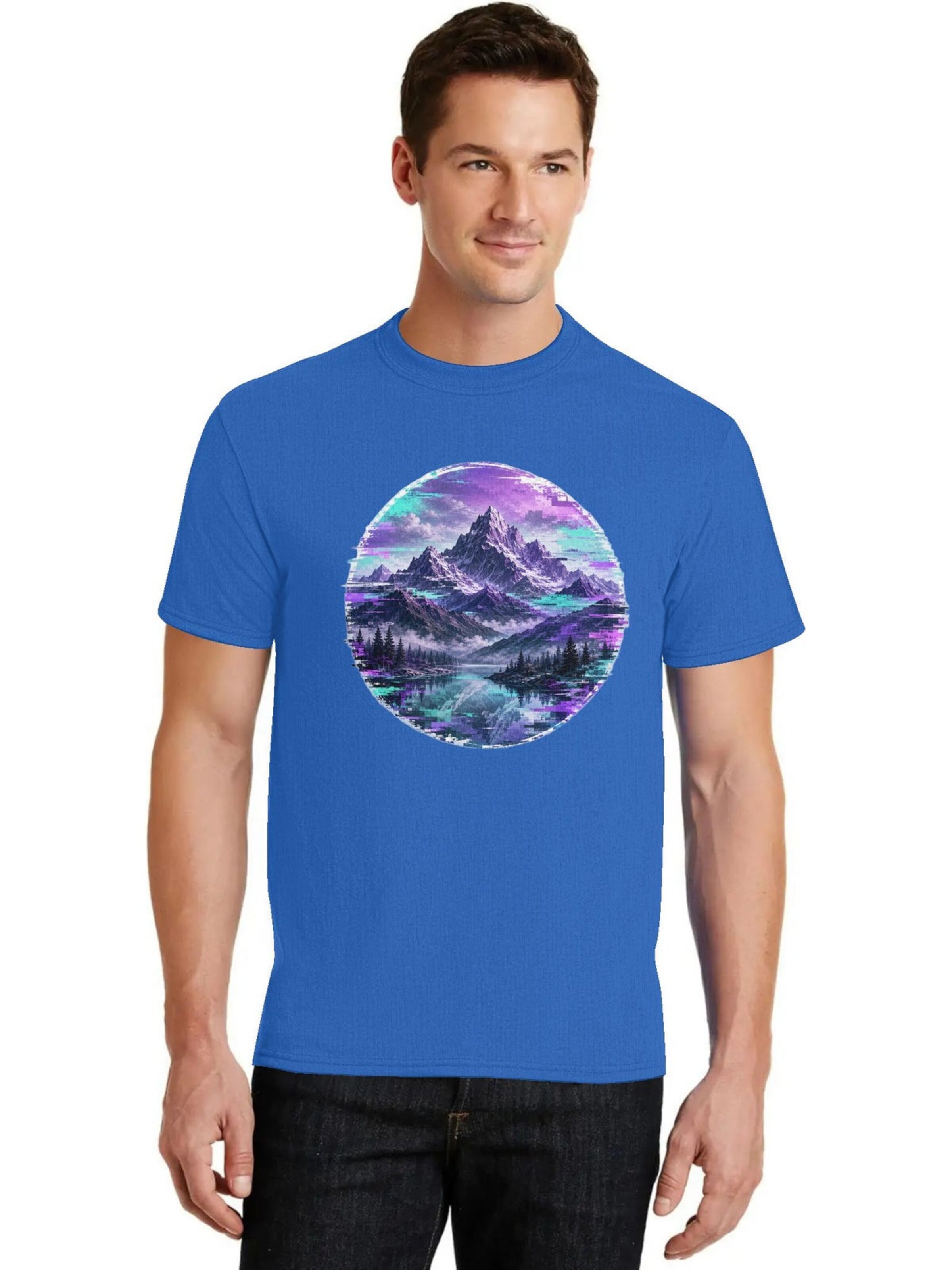 HUSKSWARE Shirt‌‌‌‌‌‌‌‌‌‌ in Blau: Vorderseite