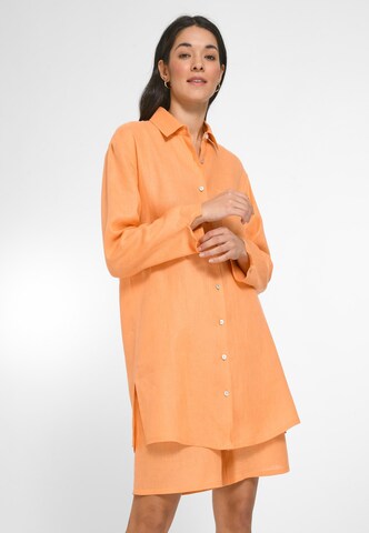 Peter Hahn Blouse in Oranje: voorkant