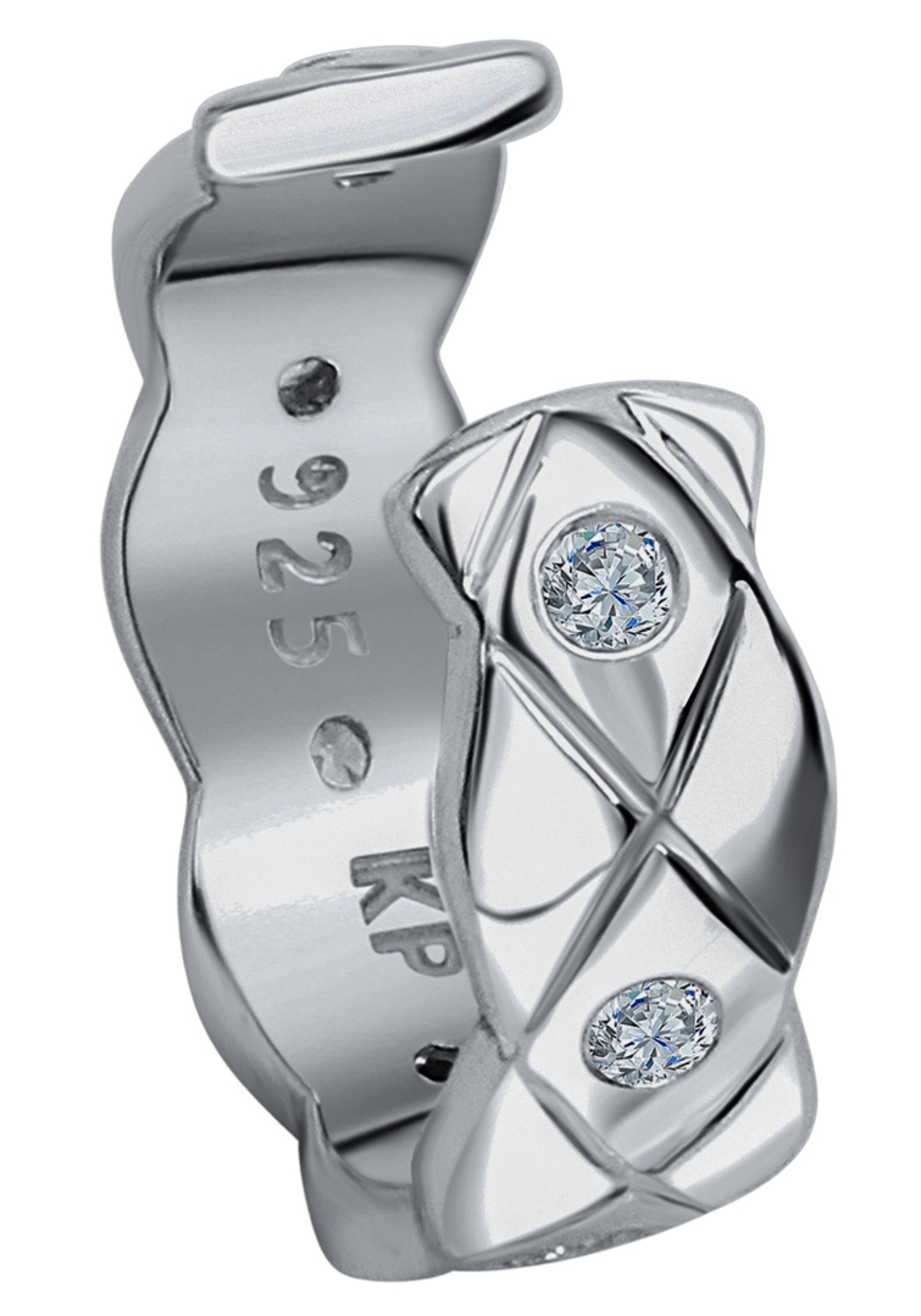 FIRETTI Earrings in Silver: front