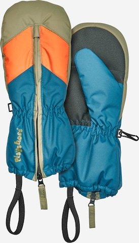 Mănuși de la PLAYSHOES pe verde: față