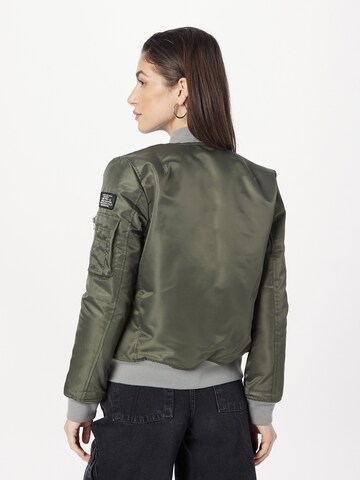 Schott NYC Between-Season Jacket 'Airforce' in Green