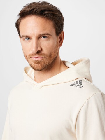 ADIDAS PERFORMANCE Athletic Sweatshirt in White