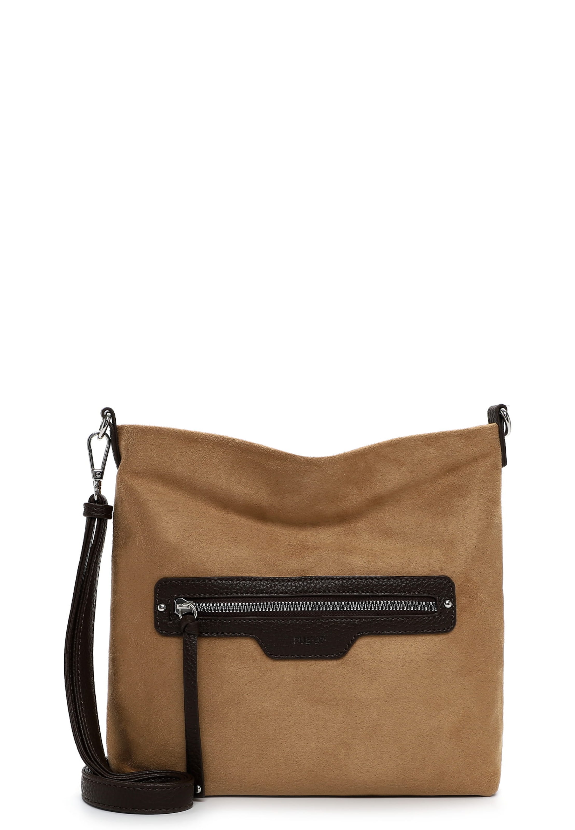 Emily & Noah Skuldertaske 'Drancy RUE 09' i brun: forside