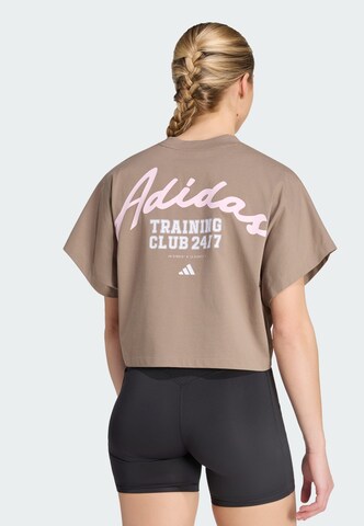 T-shirt fonctionnel 'PrimeLift' ADIDAS PERFORMANCE en beige