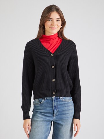 LEVI'S ® Strickjacke 'SNOWFLAKE' in Schwarz: Vorderseite