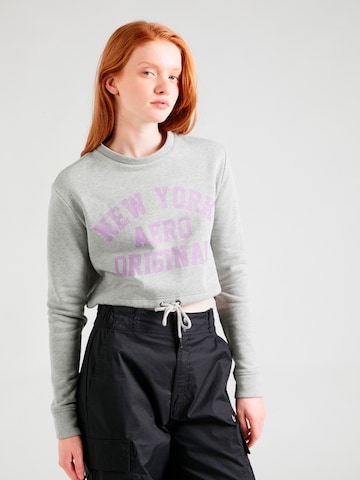 AÉROPOSTALE Sweatshirt 'NEW YORK ORIGINAL' i grå: framsida