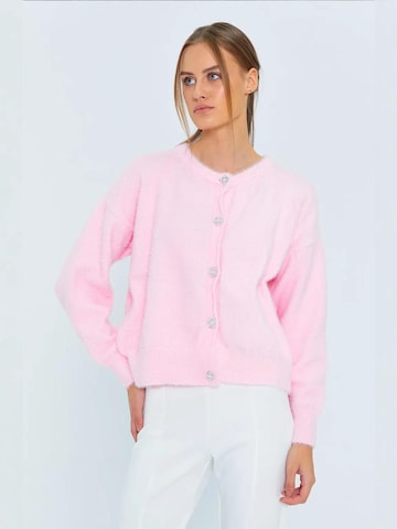 MixRay Strickjacke 'Strickjacken'‌‌‌‌‌‌‌‌‌‌ in Pink