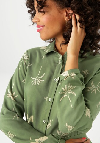 Aniston CASUAL Kleid in Grün