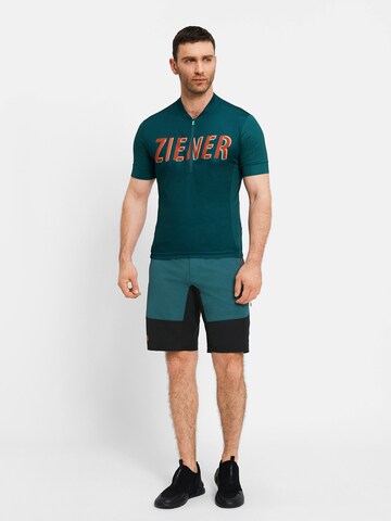 ZIENER Regular Athletic Pants 'NIANDO-Z X-Function' in Green
