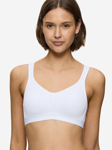 Triumph Triaction Bralette Bra 'Energy Lite' in White: front