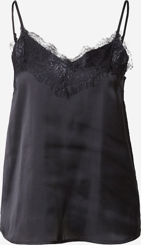 ICHI - Blusa 'TAIA' en negro: frente