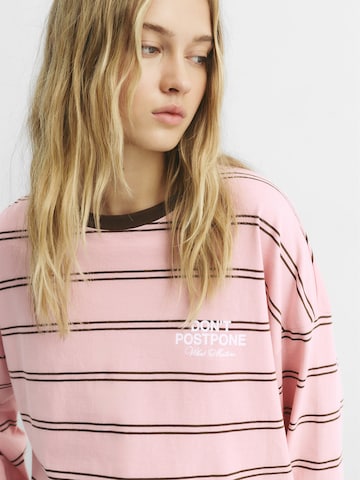 Pull&Bear Tričko - Ružová