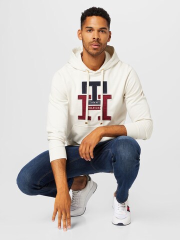 TOMMY HILFIGER Mikina – bílá