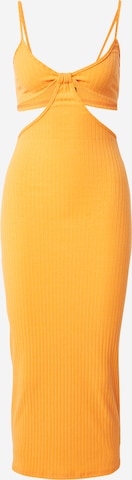 Misspap Dress in Orange: front