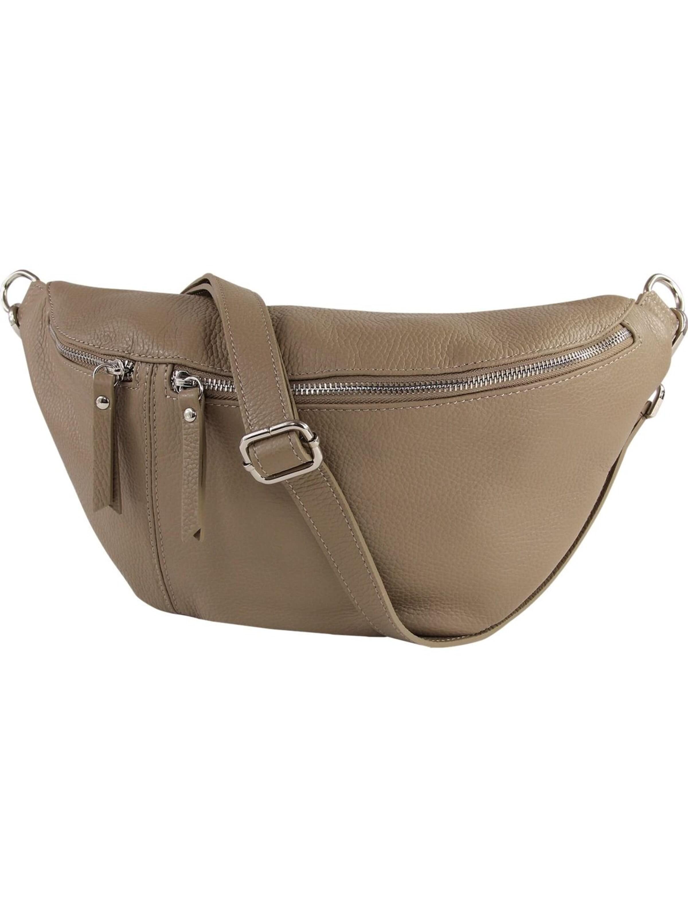 Toscanto - Riñonera en beige: frente