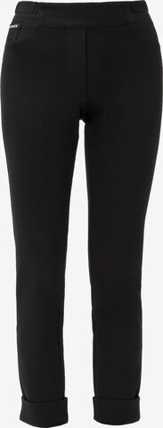 HELMIDGE Slim fit Pants in Black: front