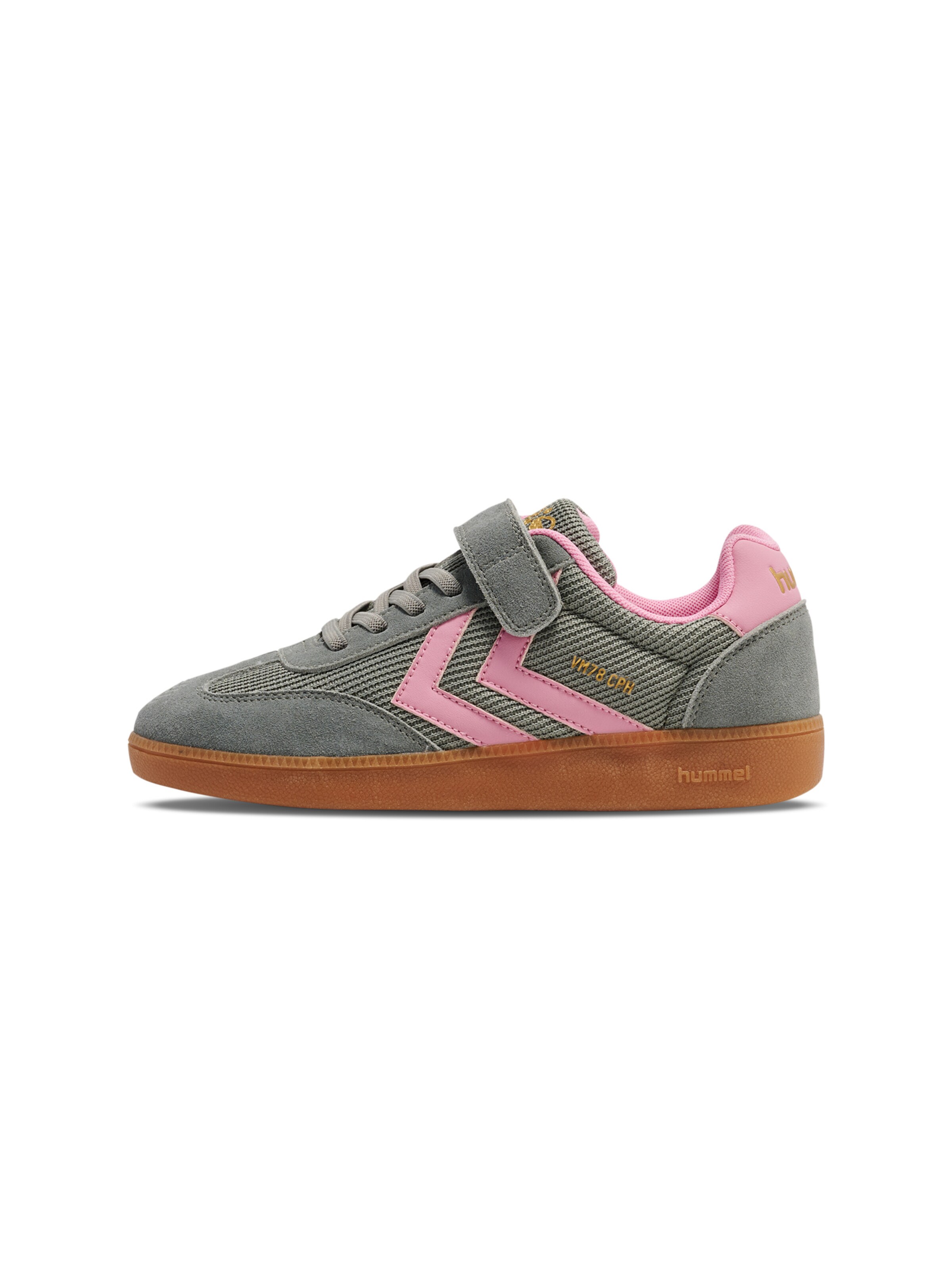 Hummel Sneakers in Grey: front