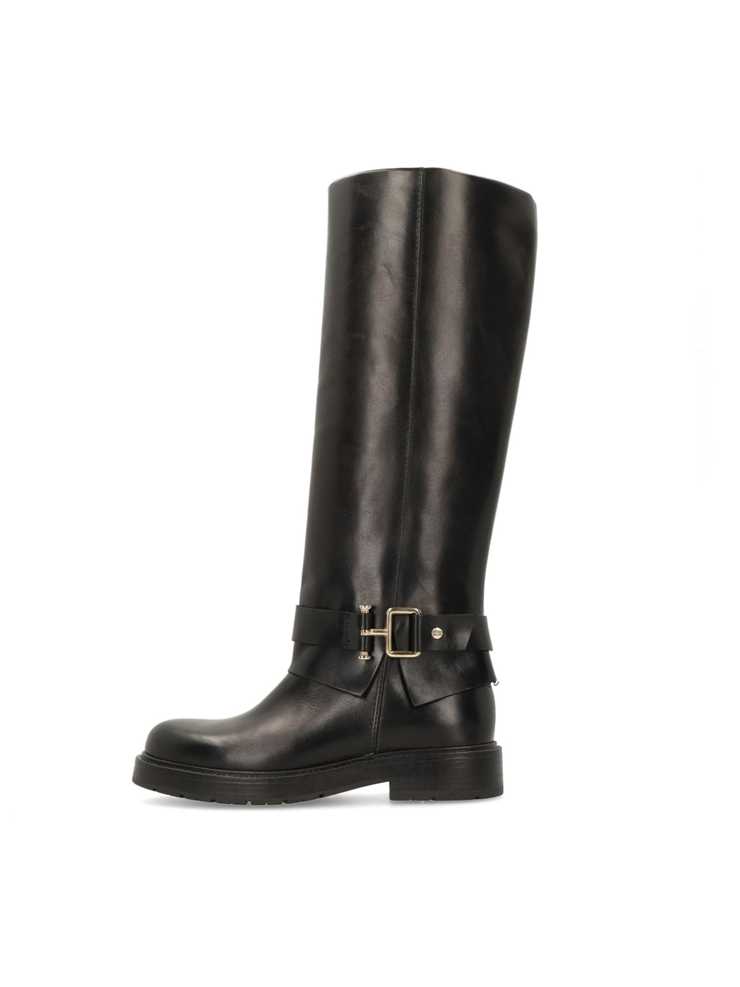 MANFIELD Stiefel in Schwarz