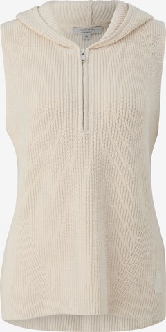 comma casual identity Sweater in Beige: front