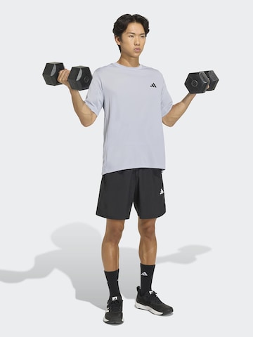 ADIDAS PERFORMANCE - Camiseta funcional en gris: frente