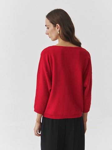 TATUUM Sweater 'Perlo' in Red