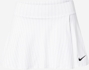 NIKE Sports skirt in White: front