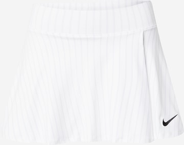 NIKE Αθλητική φούστα σε λευκό: μπροστά