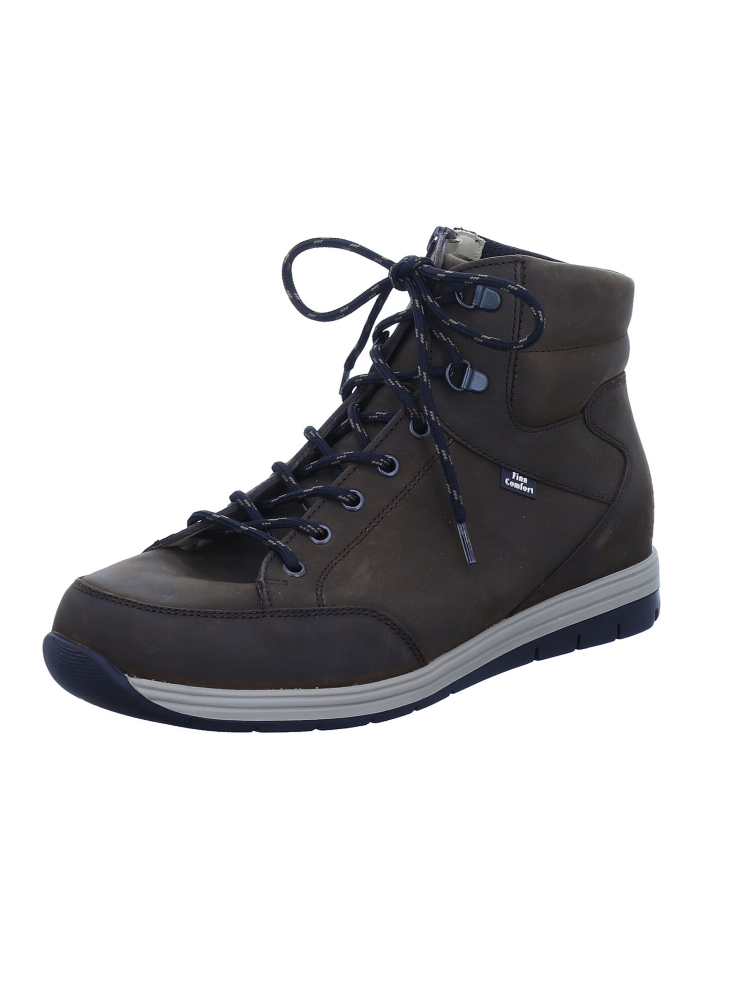 Finn Comfort High-Top Sneakers 'Navarra' in Brown: front