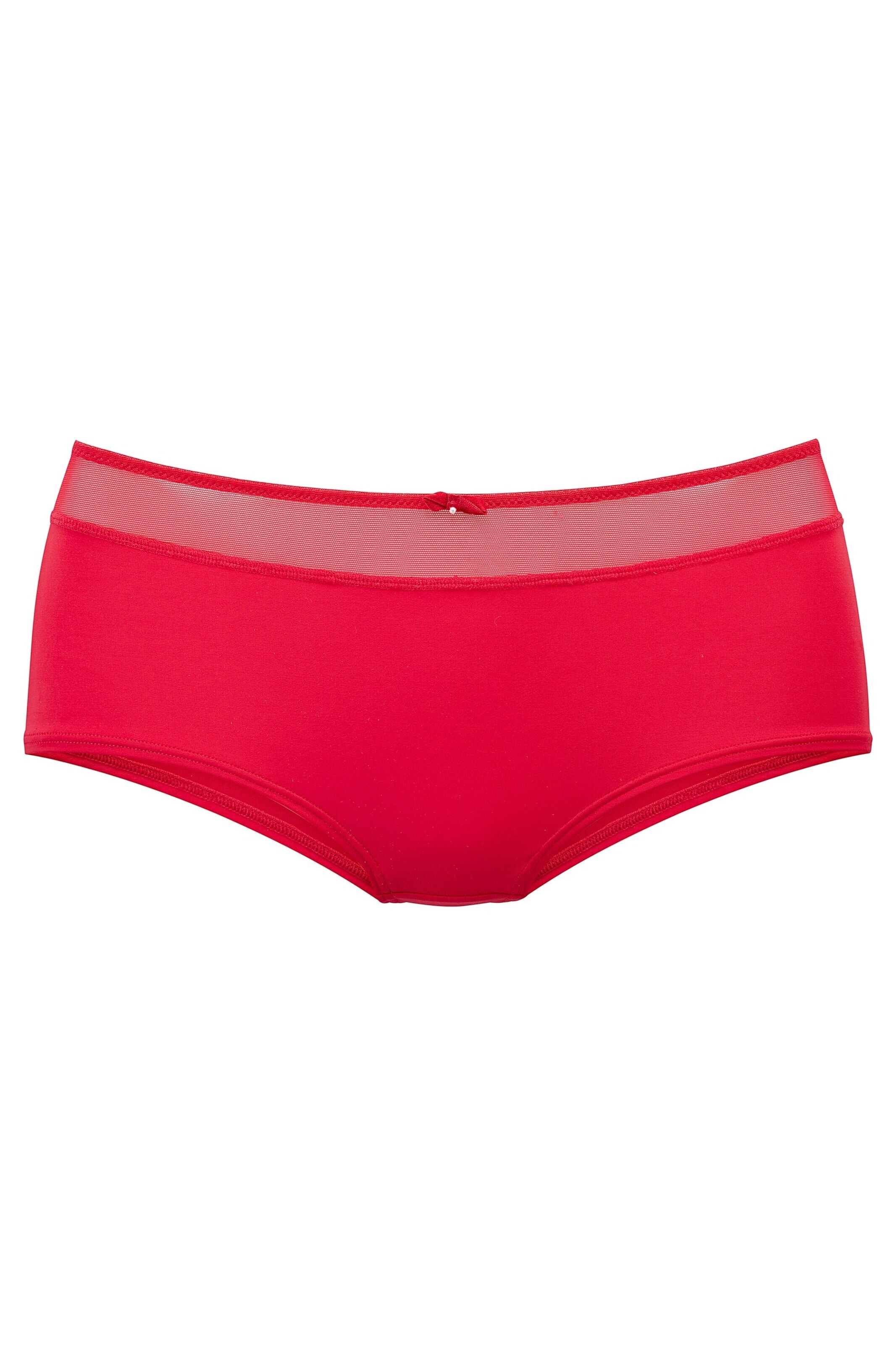 NUANCE Boyshorts in Red: front