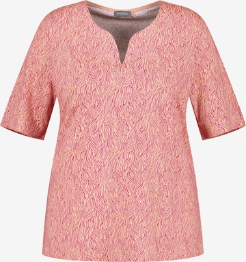 SAMOON Blouse in Pink: front