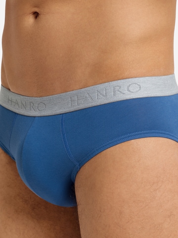 Hanro Slip ' Cotton Essentials ' in Blue
