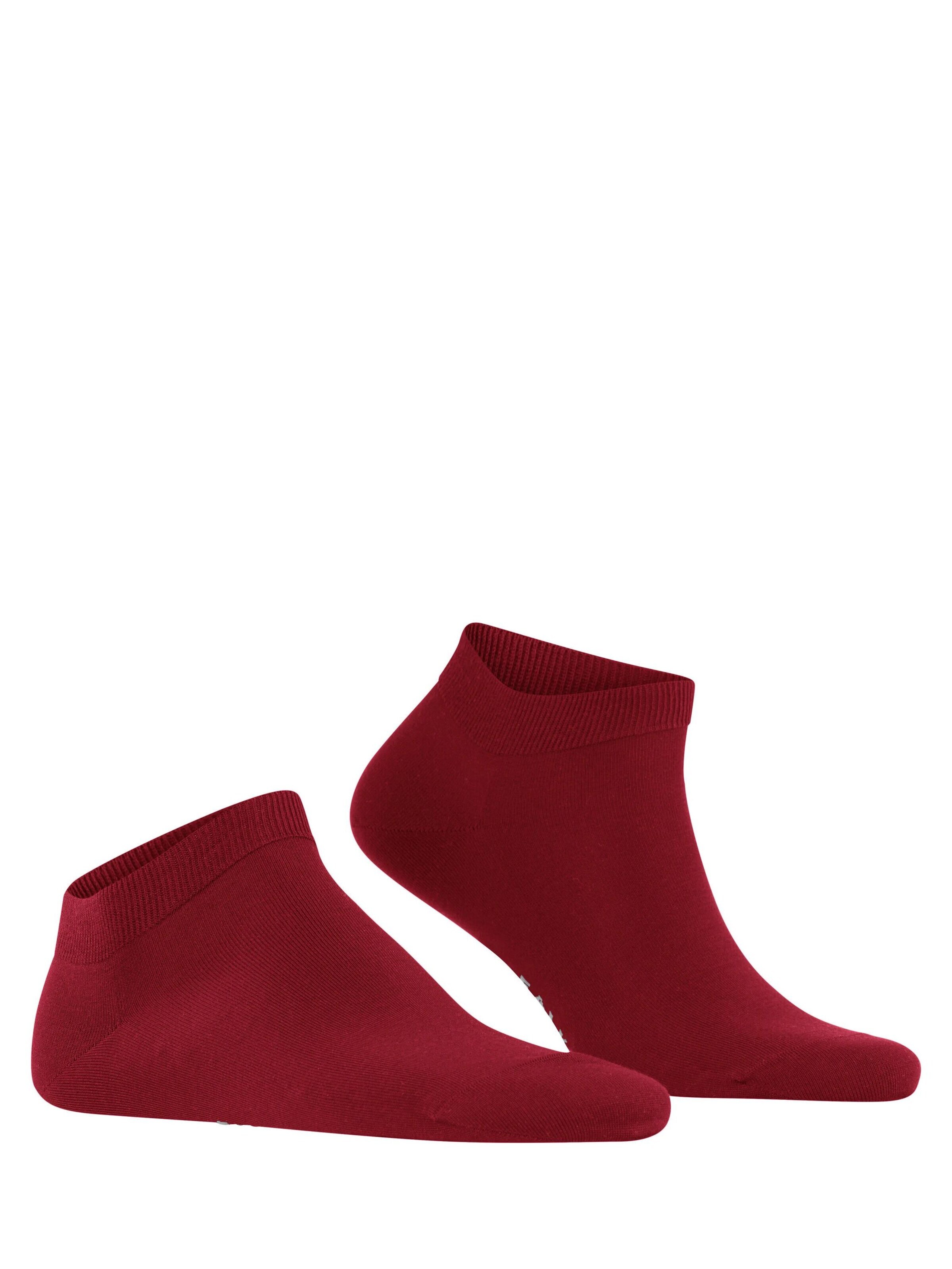FALKE Socks 'ClimaWool' in Red