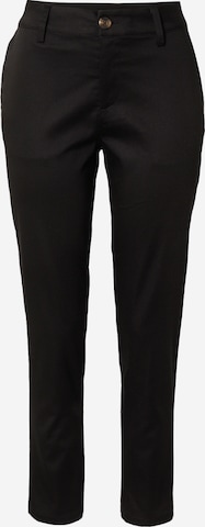 CULTURE Regular Chino trousers 'Caya' in Black: front