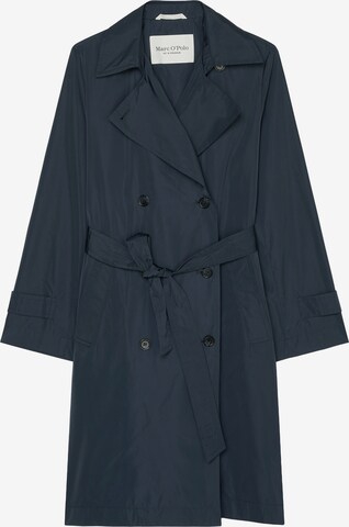 Marc O'Polo Between-Seasons Coat in Blue: front