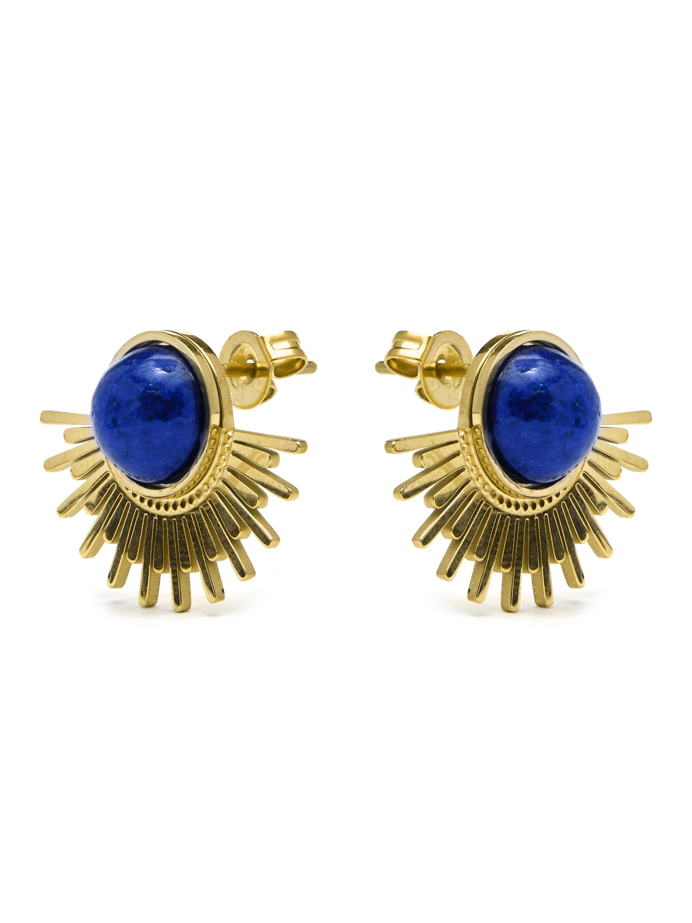 Luxenter Ohrringe 'Viwing'‌‌‌‌‌‌‌‌ in Blau
