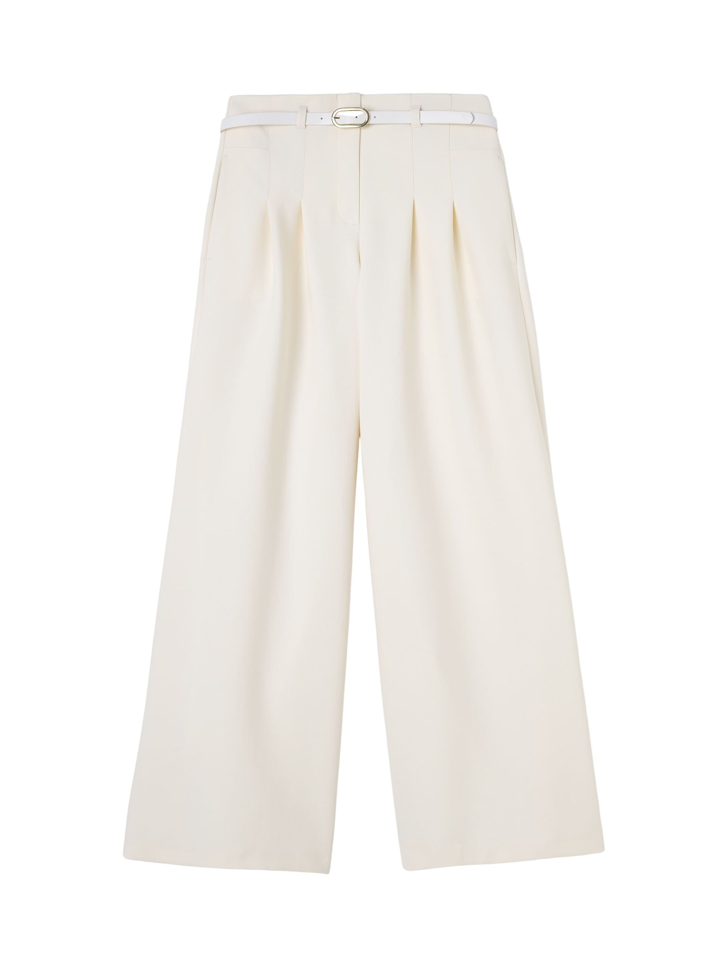 adl Regular Trousers in Beige: front