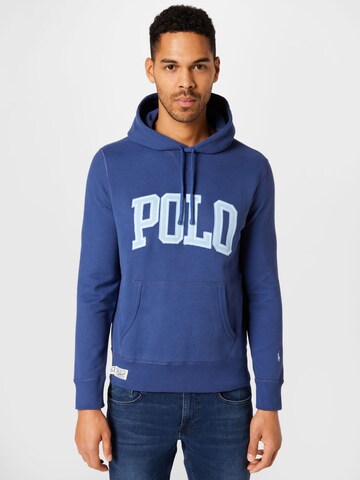 Polo Ralph Lauren Sweatshirt in Blauw: voorkant