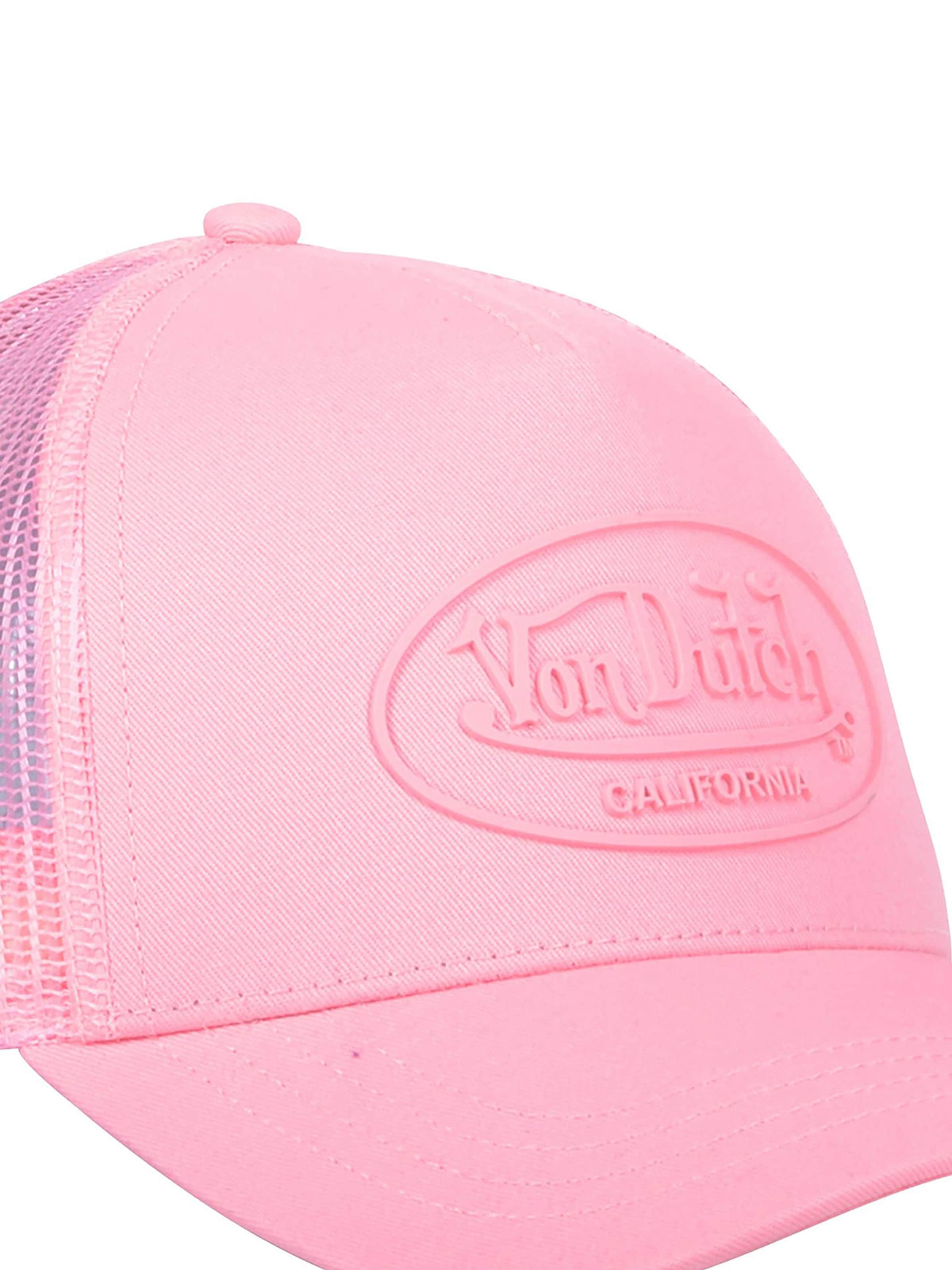 Von Dutch Cap 'Classic Rubber' in Pink
