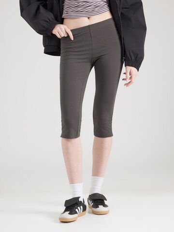 Skinny Leggings 'Ayan' WEEKDAY en gris : devant