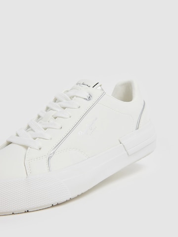 Baskets basses 'Allen' Pepe Jeans en blanc