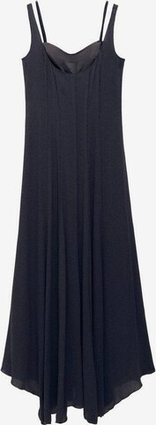 MANGO Evening Dress 'Vale' in Grey: front