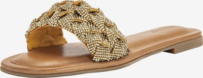 INUOVO Mules in Mustard / Silver, Item view