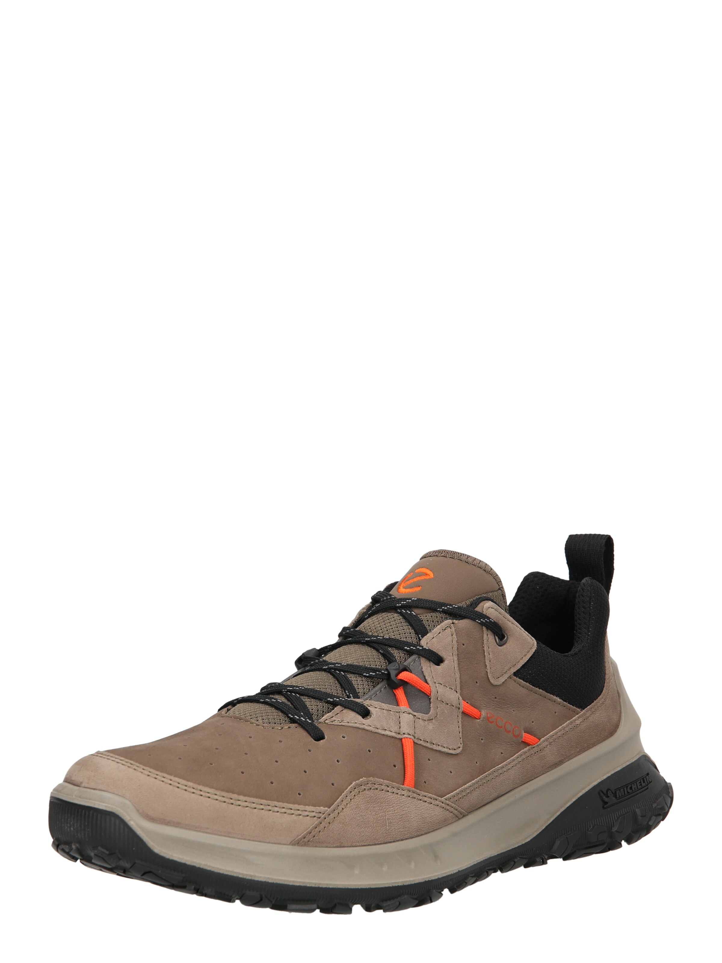 ECCO Platform trainers in Green: front