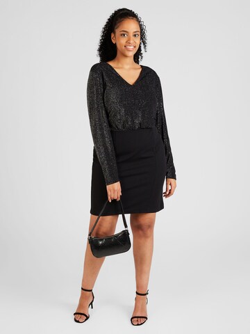 Robe 'Felicia' ABOUT YOU Curvy en noir