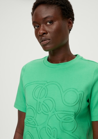 T-shirt s.Oliver BLACK LABEL en vert