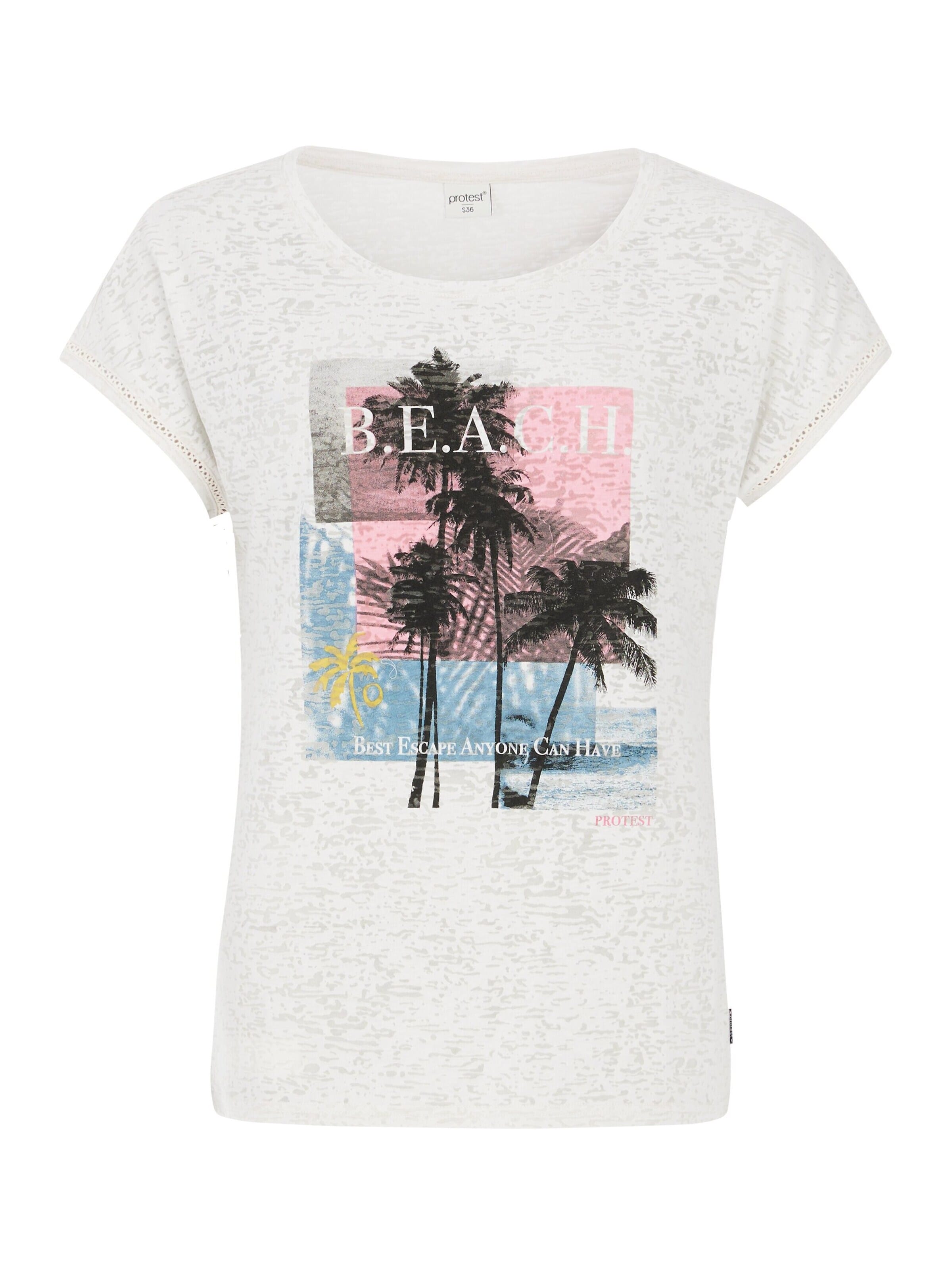 PROTEST Shirt 'PRTElles 25'‌‌‌‌‌ in Pink: Vorderseite