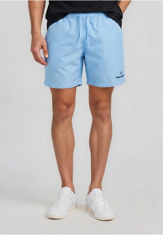 Loosefit Pantalon de sport 'Rob 204' Sergio Tacchini en bleu : devant