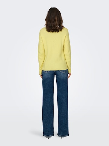 Pull-over 'Camilla' ONLY en jaune