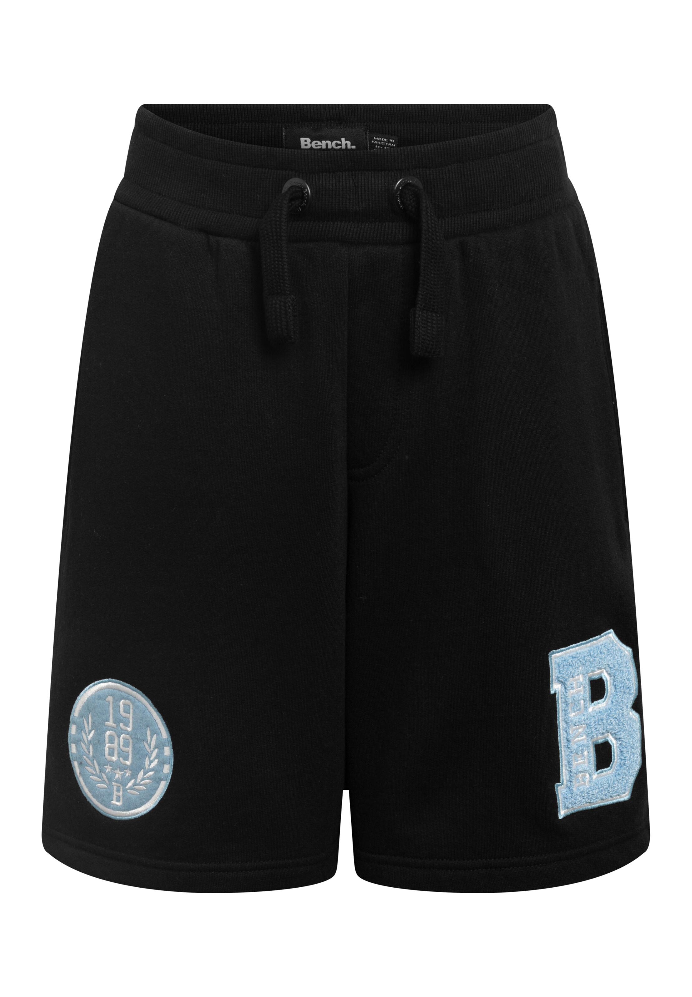 BENCH Regular Pants in Black: front