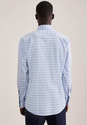 SEIDENSTICKER Regular fit Button Up Shirt in Blue